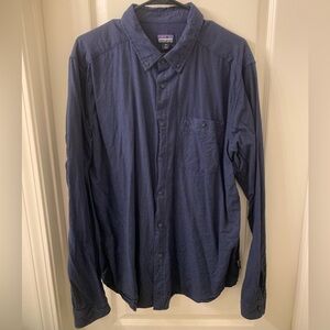 Patagonia Long-Sleeved Vjosa River Pima Cotton Shirt